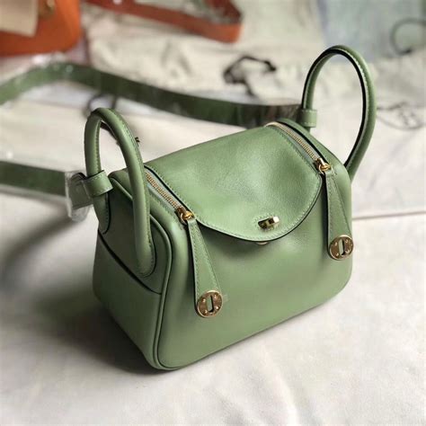 hermes mini lindy vert criquet|hermes mini lindy bag.